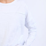 Jayne Throw On Top White