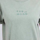 Huntleigh Oversized Tee Iceberg Green