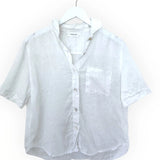 ERIN SHIRT- WHITE LINEN by FROCKK
