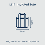 Mini Insulated Tote – Square Garden