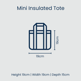 Mini Insulated Tote – Confetti