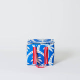 Mini Insulated Tote – Blue Palm