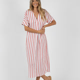 Coastal Stripe Kaftan