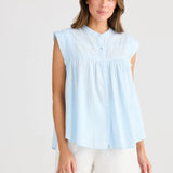 Clementine Top | Ice Blue