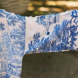 Let The Light In Pixie Duster Cropped Kimono w/ Delft Print