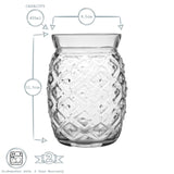 Pineapple Cocktail Glass - 440ml set of two