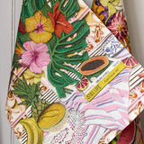 Tropical Paradise 100% Linen Tea Towel