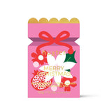 Blackcurrant, Citrus & Amber Body Cleansing Bar Bon Bon - Pink - Xmas Flowers Collection - 1 x 150gm Soap