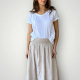 Lola skirt by FROCKK in Natural linen