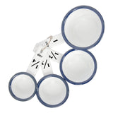 White Enamel Measuring Cups Set - By Argon Tableware