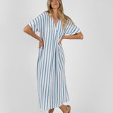 Seaside Stripe Kaftan