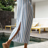 Seaside Stripe Kaftan