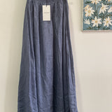 LULU skirt by FROCKK in Cornflower blue linen