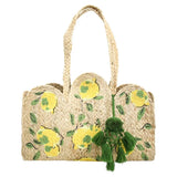 Jute Scallop Bag - Lemoncello