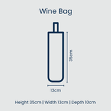 Wine Bag – Hydrangea