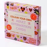 Colour Your Own Adult Affirmation Cards