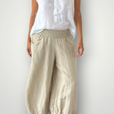 JACKIE LINEN PANT by FROCKK