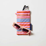 Double Glasses Case - Capri Stripe