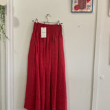 Lulu skirt by FROCKK - in Red linen