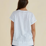 Shirley Short Sleeve Tee - White