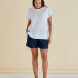 Shirley Short Sleeve Tee - White
