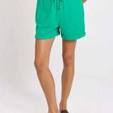 Nikki Cotton Relax Short - Green Lime