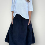 Lola skirt by Frockk Navy Corduroy