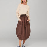 Guru Skirt - Dark Taupe