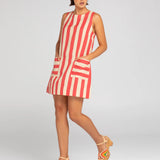 Mina Dress - Kaia Stripe