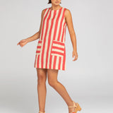 Mina Dress - Kaia Stripe