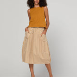 Guru Skirt - Mustard Stripe