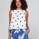 ROSE TOP - POLKA DOT