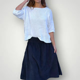 Lola skirt by Frockk Navy Corduroy