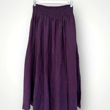 Lulu skirt by FROCKK - Eggplant linen