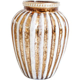 Vase - Small - Votive Linear Copper/Wash