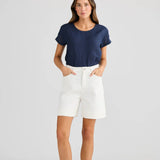 Vacation Short White