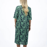 Fleur Ziggy Dress | Mint / Navy