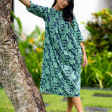Fleur Ziggy Dress | Mint / Navy