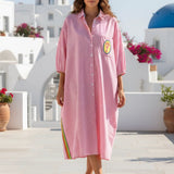 Pink Stripe Lobster Dress