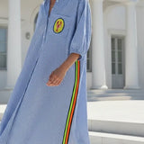 Neon Stripe Lobster Dress