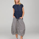 Guru Pant Navy Seerscuker