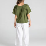 Freya Top Khaki