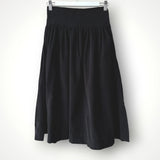 Lola skirt by FROCKK in black Corduroy