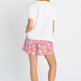 ELLIA CREW in SUN SEA LOVE PRINT by BETTY BASICS