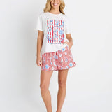 ELLIA CREW in SUN SEA LOVE PRINT by BETTY BASICS