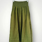 Lulu skirt by FROCKK in Olive linen