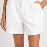 Betty basics - Drew denim short white