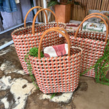 Shopper Basket - Mix Orange - Medium