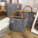Shopper Basket - Mix Navy - Medium
