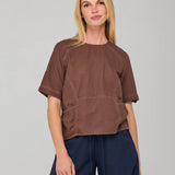 GURU TOP - DARK TAUPE